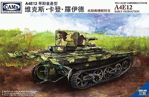 CAMs CV35-001 - 1/35 VCL Light Amphibious Tank A4E12, Riich Models von Academy