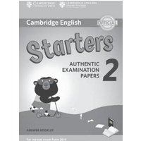 Cambridge English Young Learners 2 for Revised Exam from 2018 Starters Answer Booklet von Cambridge Academic