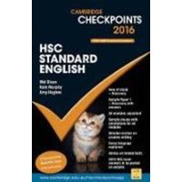 Cambridge Checkpoints Hsc Standard English 2016 von Cambridge-Hitachi