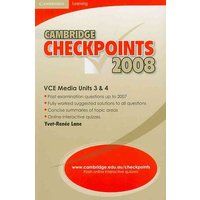 Cambridge Checkpoints Vce Media Units 3 and 4 2008 von European Community