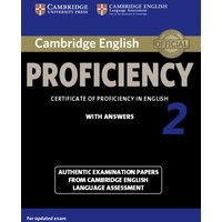 Cambridge English Proficiency 2 Student's Book with Answers von Cambridge Academic