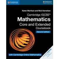 Cambridge Igcse(r) Mathematics Coursebook Core and Extended Second Edition with Cambridge Online Mathematics (2 Years) von Cambridge-Hitachi