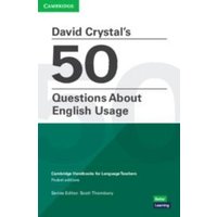 David Crystal's 50 Questions About English Usage Pocket Editions von Cambridge Academic