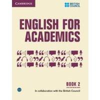 English for Academics 2 Book with Online Audio von British Council, Russia