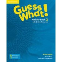 Guess What! Level 2 Activity Book with Online Resources British English von Greenwich Medical Media