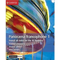 Panorama Francophone 1 Teacher's Resource with Cambridge Elevate von Cambridge-Hitachi