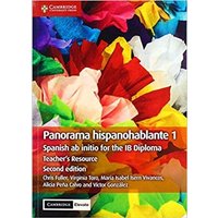 Panorama Hispanohablante 1 Teacher's Resource with Cambridge Elevate von Cambridge-Hitachi