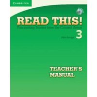 Read This! Level 3 Teacher's Manual with Audio CD von Cambridge-Hitachi