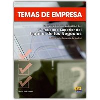 Pareja López, M: Spa-Temas De Empresa von Editorial Edinumen