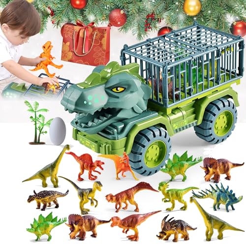 Camic Seeroze Dinosaur Truck - 2024 Best Dinosaur Engineering Vehicle, Dinosaur Truck Toys for Kids 3-5 Years, Dino Toddler Toys Extra Large Realistic, Resistant to Falling and Wear (A) von Camic