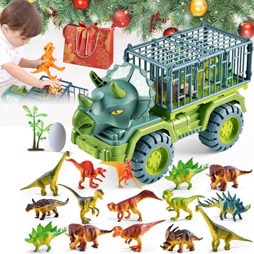 Camic Seeroze Dinosaur Truck - 2024 Best Dinosaur Engineering Vehicle, Dinosaur Truck Toys for Kids 3-5 Years, Dino Toddler Toys Extra Large Realistic, Resistant to Falling and Wear (B) von Camic