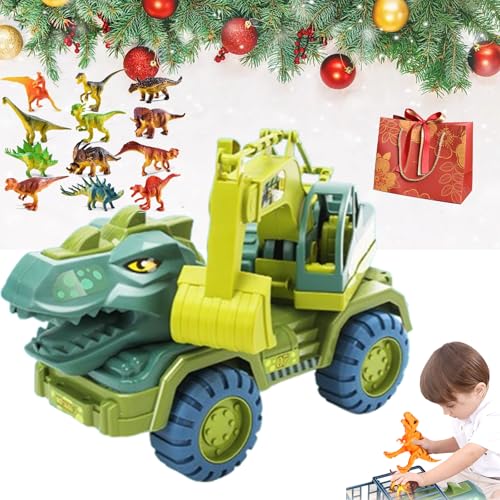 Camic Seeroze Dinosaur Truck - 2024 Best Dinosaur Engineering Vehicle, Dinosaur Truck Toys for Kids 3-5 Years, Dino Toddler Toys Extra Large Realistic, Resistant to Falling and Wear (C) von Camic