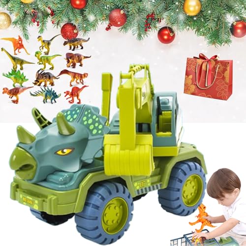 Camic Seeroze Dinosaur Truck - 2024 Best Dinosaur Engineering Vehicle, Dinosaur Truck Toys for Kids 3-5 Years, Dino Toddler Toys Extra Large Realistic, Resistant to Falling and Wear (D) von Camic