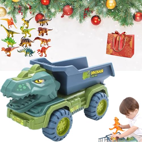 Camic Seeroze Dinosaur Truck - 2024 Best Dinosaur Engineering Vehicle, Dinosaur Truck Toys for Kids 3-5 Years, Dino Toddler Toys Extra Large Realistic, Resistant to Falling and Wear (E) von Camic