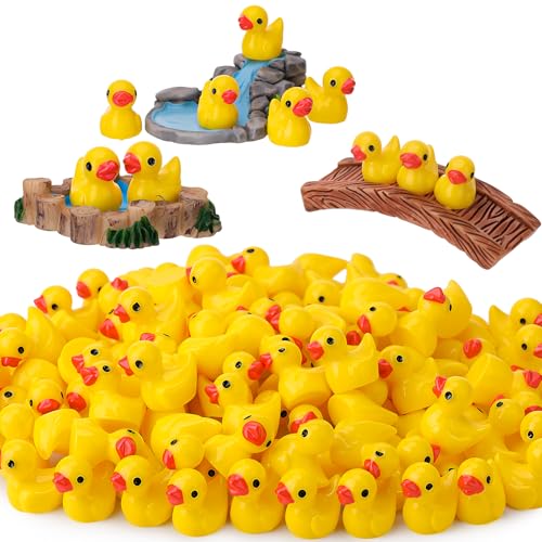 Camptrip 120 Mini Enten Figuren Set Harz Kleine Enten mit Olzbrücke, Gebirgsbach, Teich Miniaturzubehör für Teich Deko, Miniatur Garten und Aquarium Camptrip 120 Mini Enten Figuren Set Harz Kleine Enten mit Olzbrücke, Gebirgsbach, Teich Miniaturzubehör für Teich Deko, Miniatur Garten und Aquarium von Camptrip