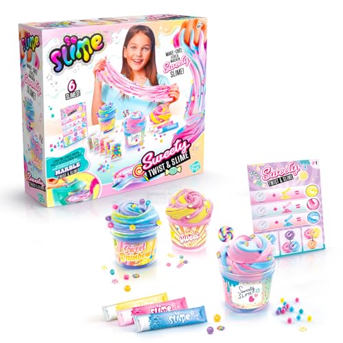 C Toys - So Slime DIY – Twist & Slime Candy Kit – Kreative Freizeit für Kinder ab 6 Jahren – SSC 322 von Canal Toys