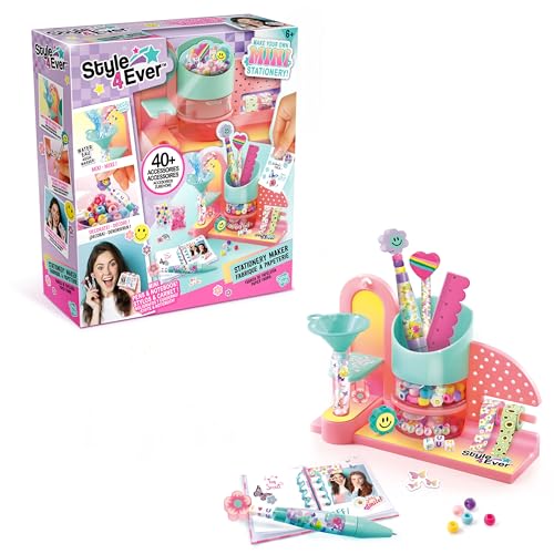 C Toys Style 4 Ever Stationery Maker, erstellen Sie Ihre eigenen DIY-Schreibwaren, Personalisieren Sie Ihre eigenen Stifte und Bleistifte! von Canal Toys