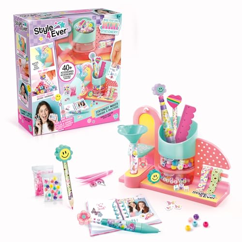 C Toys Style 4 Ever Stationery Maker, erstellen Sie Ihre eigenen DIY-Schreibwaren, Personalisieren Sie Ihre eigenen Stifte und Bleistifte! von Canal Toys