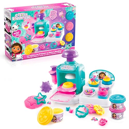 CANAL TOYS Gabby ET La Maison Magique-Die Küche von P'tichou aus Knetmasse GAB 022, Türkis von Canal Toys