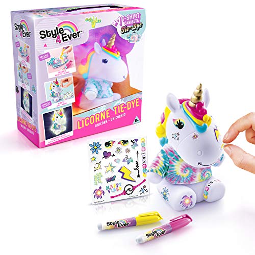 Canal Toys Einhorn zum Dekorieren, Tie Dye von Canal Toys