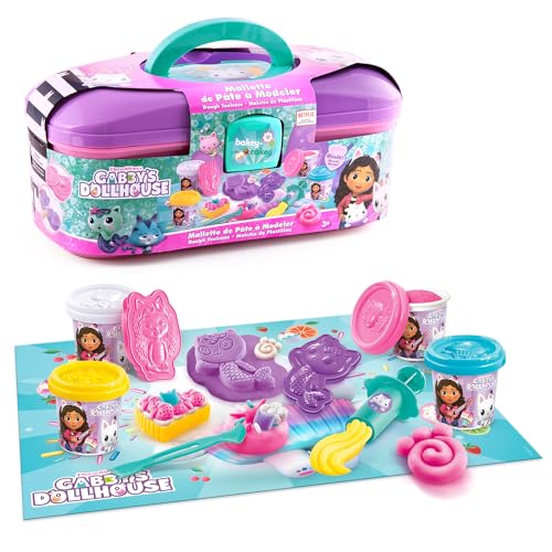 Canal Toys Gabby UND DAS MAGISCHE Haus-Knetkoffer-GAB 003, Rosa, S von Canal Toys