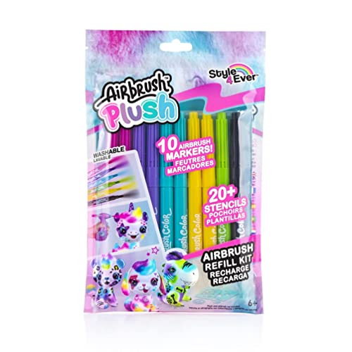 Canal Toys - Nachfüllpack für Airbrush-Plüschtier, 6+, OFG 256, Mehrfarbig von Canal Toys