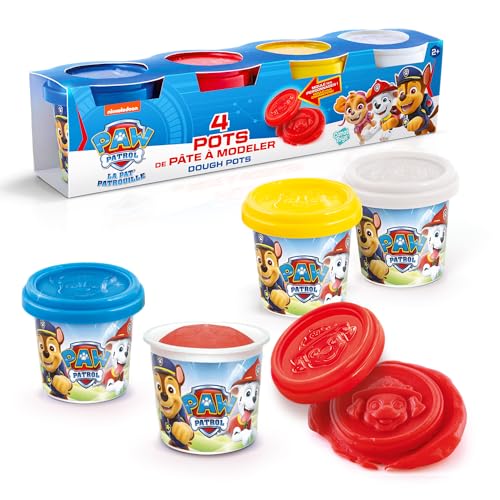 Canal Toys - Paw Patrol - 4 Kanister aus Lehm aus Paw Patrol - PPC 030 von Canal Toys