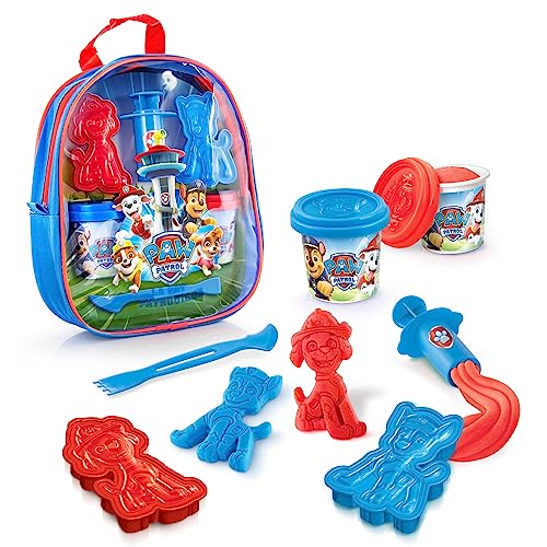 Canal Toys Paw Patrol – Rucksack gefüllt mit Knete und Zubehör – Kreativ-Hobby – PPC 031, Größe Unica von Canal Toys