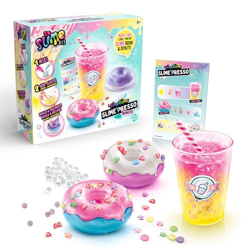 Canal Toys Slime'Presso stellt und personalisierte Donuts aus Slime DIY-SSC 257, blau von Canal Toys