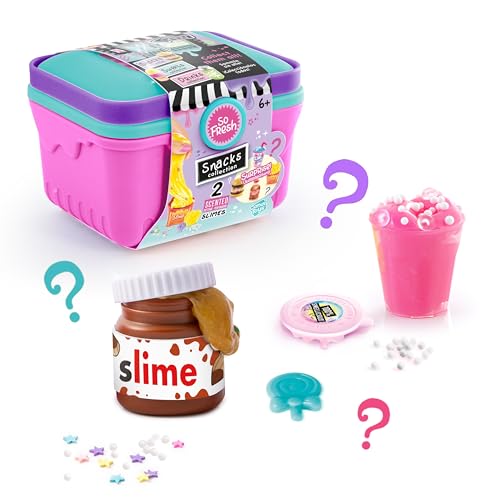 Canal Toys - So Fresh Slimelicious Market | Mini Slime-Koffer-Set zum Selbermachen, Duftender Schleim, Schleim-Shaker, Fluffy & Butter Slime | Ideales Kinder-Geschenk von Canal Toys