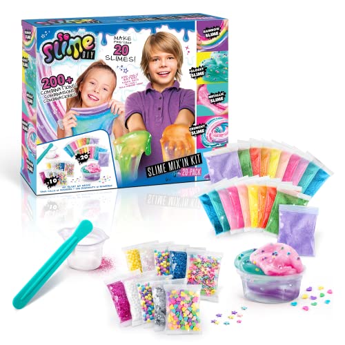 C Toys So Slime - Making Kit zur Herstellung von 20 Schleimen - Kinder DIY Basteln SSC 185 Mehrfarbig von Canal Toys