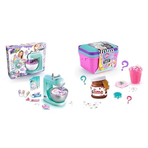 Canal Toys - So Slime SSC 229- DIY Marmorschleim mit Perlen für Dekorationen und Slime Standmixer, So Fresh Slimelicious Market, DIY Mini Slime Case Set, duftender Schleim, ideales Kindergeschenk von Canal Toys