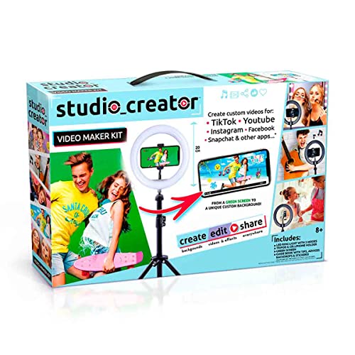 Canal Toys Studio Creator INF 001UK Video Maker Kit, Schwarz von Canal Toys