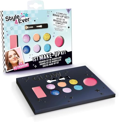 Canal Toys - Style 4 Ever OFG 308- Erstes Schminkset, Kinderschminkset für Mädchen, abwaschbares Schminkset und Kosmetikspielzeug, Makeup-Palette, 1 Set, Mehrfarbig von Canal Toys