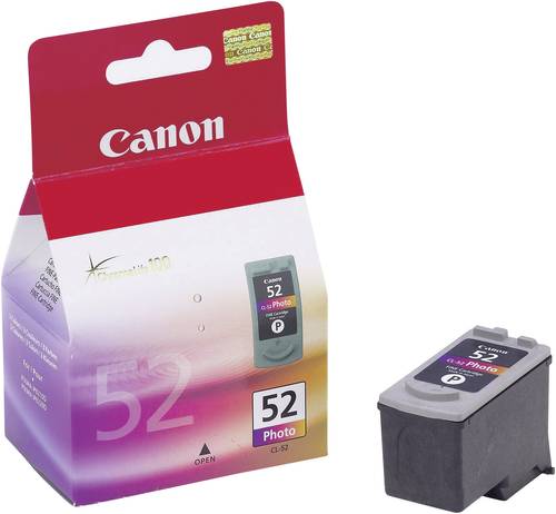 Canon Druckerpatrone CL-52 Original Foto Cyan, Magenta, Schwarz 0619B001 von Canon