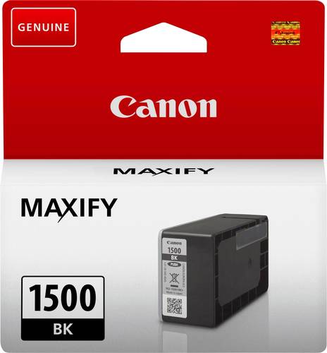 Canon Druckerpatrone PGI-1500BK Original Schwarz 9218B001 von Canon