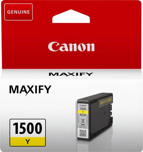 Canon Druckerpatrone PGI-1500Y Original Gelb 9231B001 von Canon