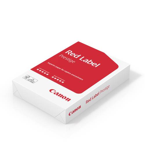 Canon Red Label Prestige 97005529 Universal Druckerpapier Kopierpapier DIN A4 80 g/m² 500 Blatt Weiß von Canon