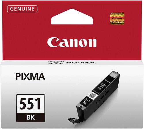 Canon Druckerpatrone CLI-551BK Original Foto Schwarz 6508B001 von Canon