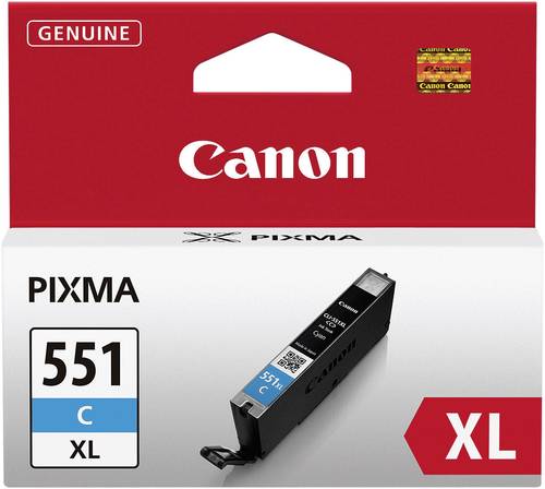 Canon Druckerpatrone CLI-551C XL Original Cyan 6444B001 von Canon