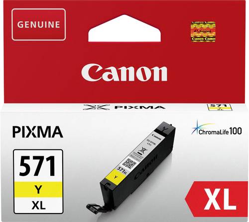 Canon Druckerpatrone CLI-571Y XL Original Gelb 0334C001 von Canon