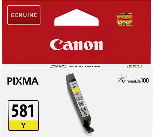 Canon Druckerpatrone CLI-581Y Original Gelb 2105C001 von Canon