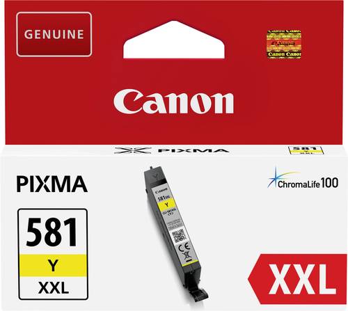 Canon Druckerpatrone CLI-581Y XXL Original Gelb 1997C001 von Canon