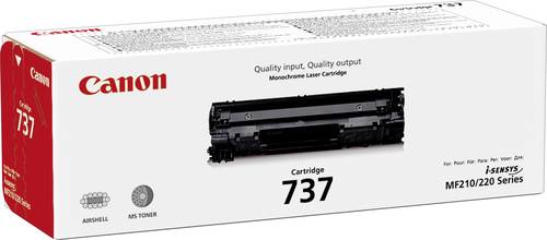 Canon Toner 737 BK Original Schwarz 2400 Seiten 9435B002 von Canon