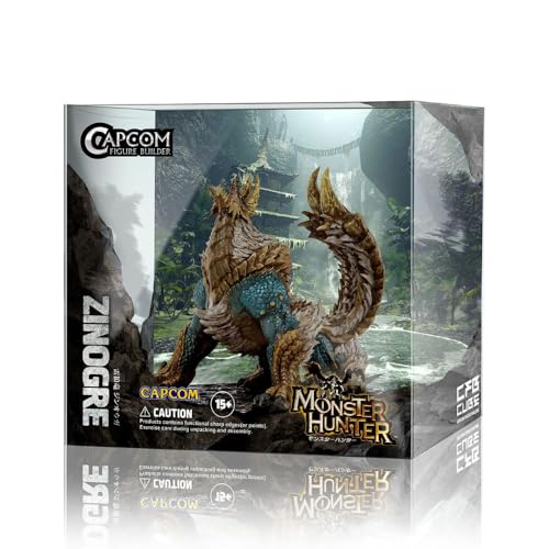 Capcom Monster Hunter Figure Builder Cube Monster Hunter Thunder Wolf Dragon, ca. 106 x 111 x 109 mm, PVC ABS von Capcom