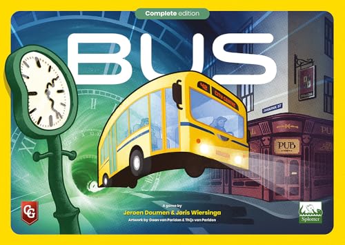 Capstone Games | Bus Complete Edition | Board Game for 3 to 5 Players Ages 12 and Up | English Version von Capstone Games