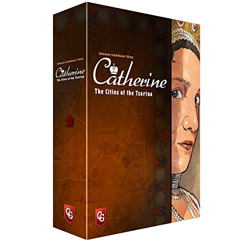 Capstone Games Catherine: Cities of The Tsarina – Brettspiel, ab 14 Jahren, 2–4 Spieler, 60 Minuten von Capstone Games