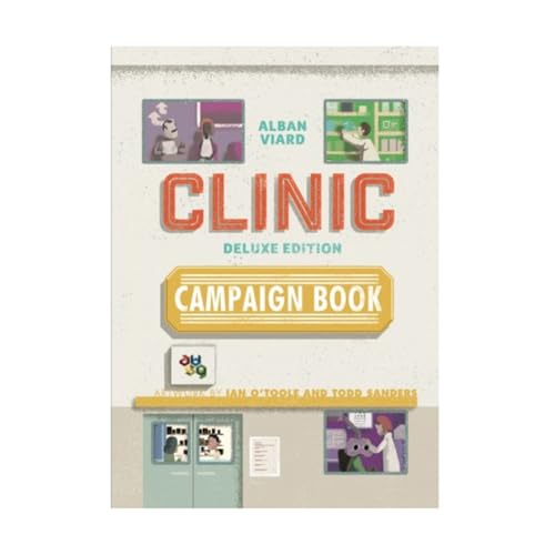 Capstone Games | Clinic Campaign Book | Board Game | Base Game | 1 to 4 Players Ages 14+ von Capstone Games