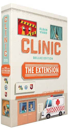 Capstone Games | Clinic Extension 1 | Board Game | Expansion | 1 to 4 Players Ages 14+ von Capstone Games