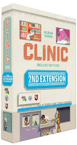 Capstone Games | Clinic Extension 2 | Board Game | Expansion | 1 to 4 Players Ages 14+ von Capstone Games